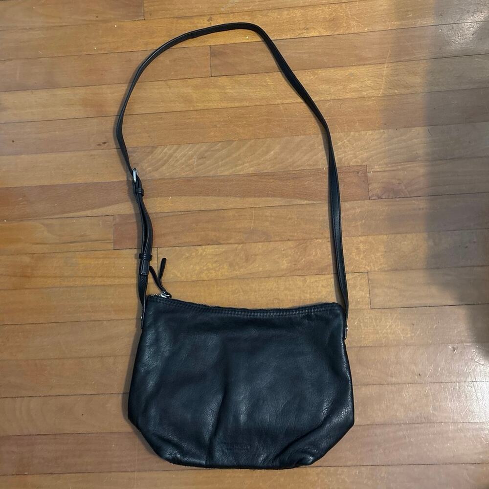 American Leather Co Black Purse Shoulder Bag Crossbody